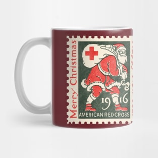 Christmas Stamp 1916 Mug